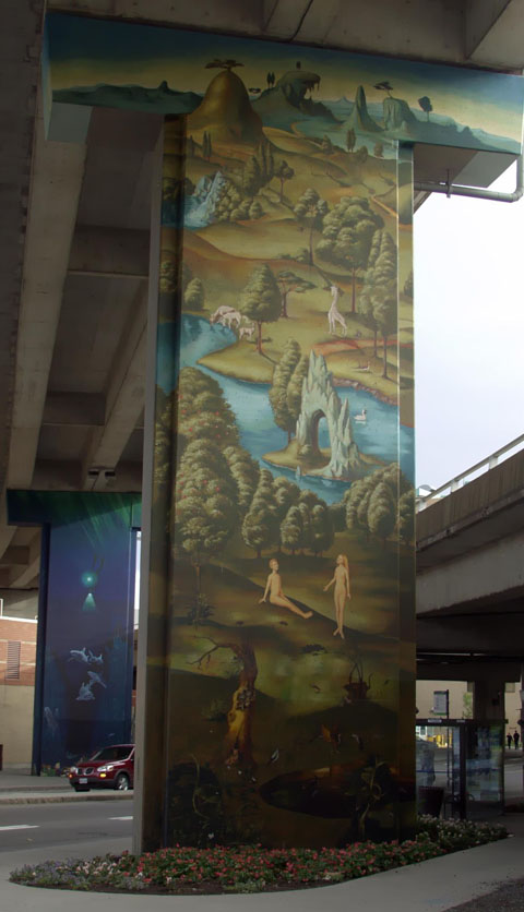 Business du graffiti, colonne 1