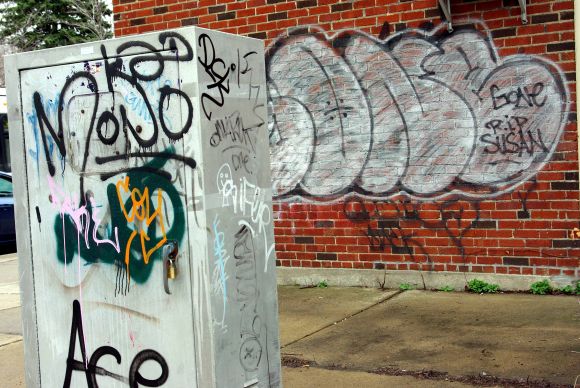 Business du graffiti laid